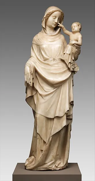 Virgin and Child by Anonymous depicting Luke 2