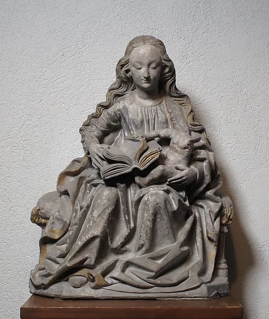 Virgin and Child by Anonymous depicting Luke 2