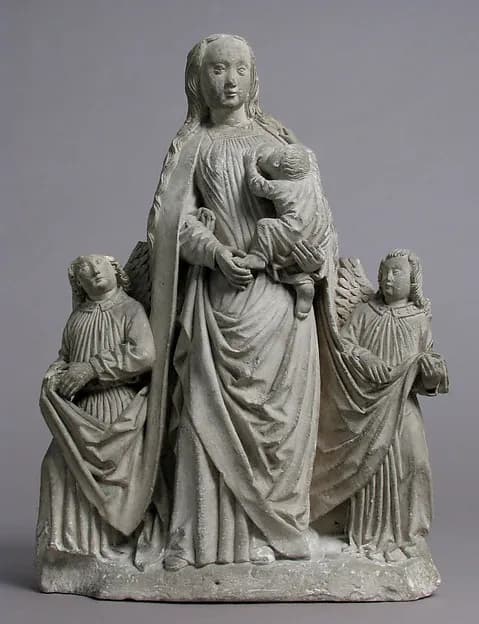 Virgin and Child by Anonymous depicting Luke 2