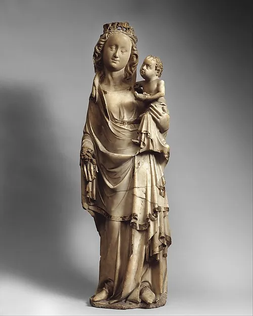 Virgin and Child by Anonymous depicting Luke 2