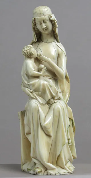 Virgin and Child by Anonymous depicting Luke 2