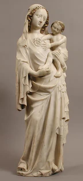 Virgin and Child by Anonymous depicting Luke 2