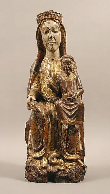 Virgin and Child by Anonymous depicting Luke 2