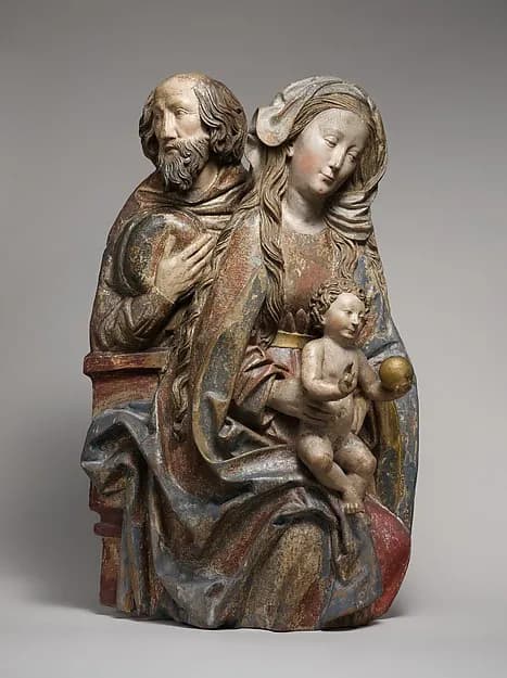 Holy Family by Niclaus Weckmann depicting Luke 2
