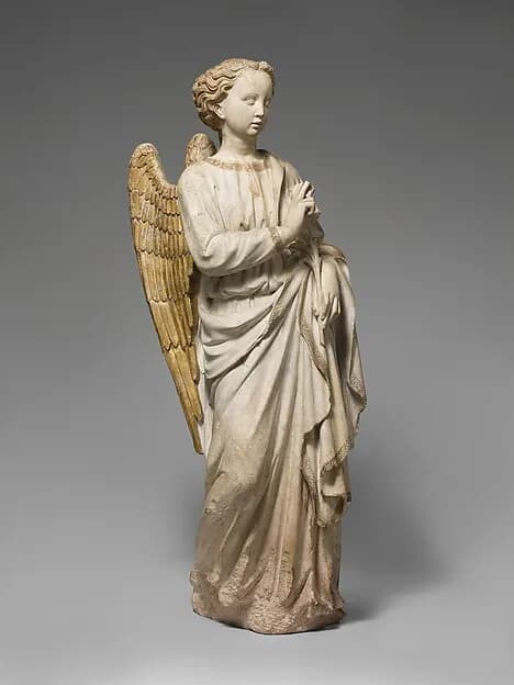 Angel of the Annunciation by Anonymous depicting Luke 1