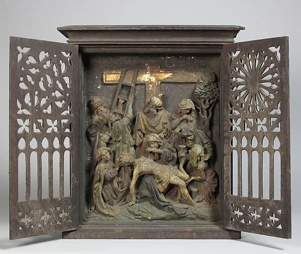Descent from the Cross by Anonymous depicting John 1