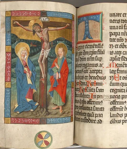 Missal by Anonymous depicting Matthew 27