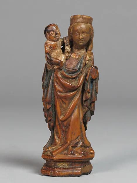 Virgin and Child by Anonymous depicting Luke 2