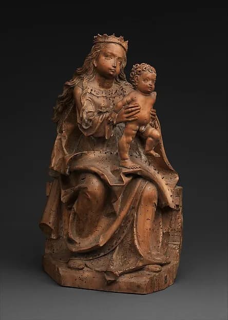 Virgin and Child by Master of Rabenden depicting Luke 2