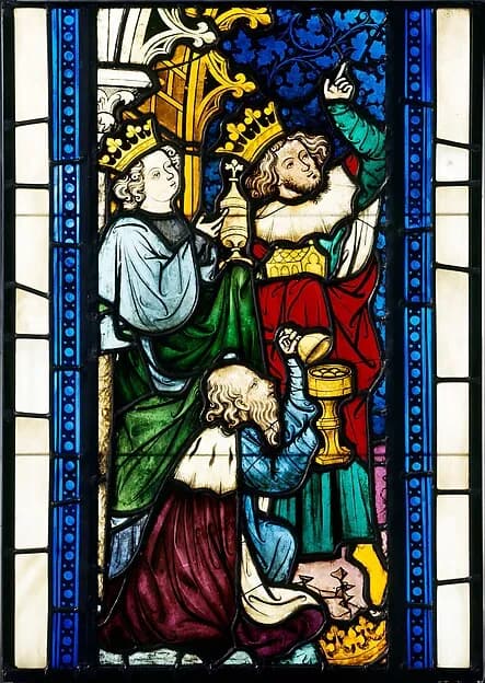 Adoration of the Magi from Seven Scenes from the Life of Christ by Anonymous depicting Matthew 2