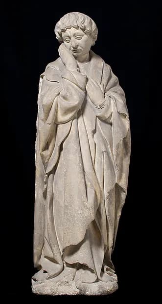 Saint John the Evangelist by Anonymous depicting Revelation 1