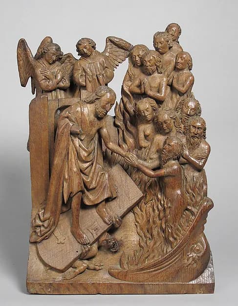 Descent into Limbo by Anonymous depicting John 1