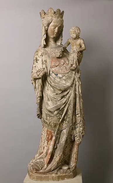 Virgin and Child by Anonymous depicting Luke 2