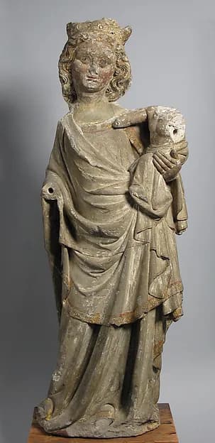 Virgin and Child by Anonymous depicting Luke 2