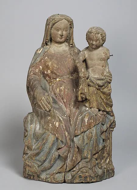 Virgin and Child by Anonymous depicting Luke 2