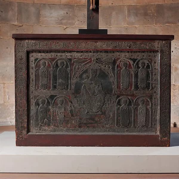Altar Frontal by Anonymous depicting Luke 2