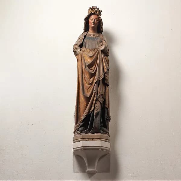 Virgin by Anonymous depicting Luke 1