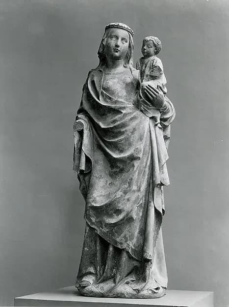 Virgin and Child by Anonymous depicting Luke 2