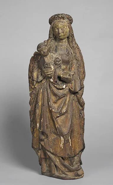 Virgin and Child by Anonymous depicting Luke 2