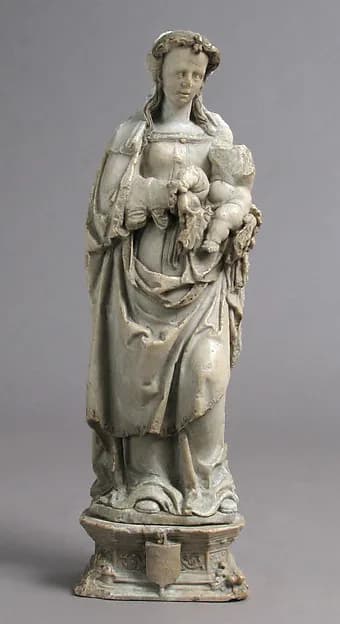 Virgin and Child by Anonymous depicting Luke 2