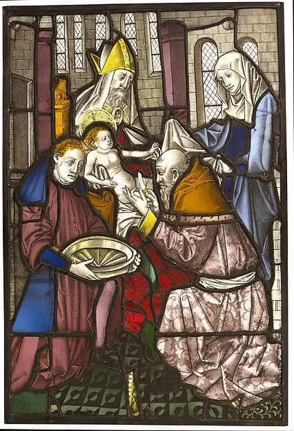 The Circumcision by Anonymous depicting Luke 1