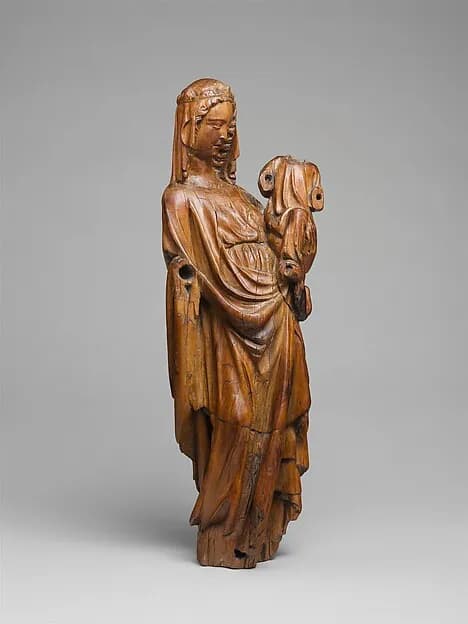 Virgin and Child by Anonymous depicting Luke 2