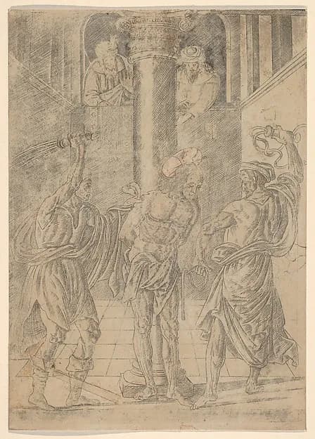 The Scourging of Christ, from Life of the Virgin and Christ by Francesco Rosselli depicting John 1