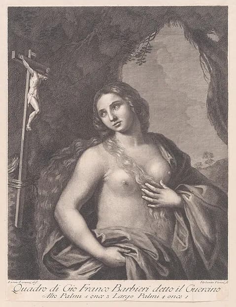 Mary Magdalen by Violante Vanni depicting Luke 7