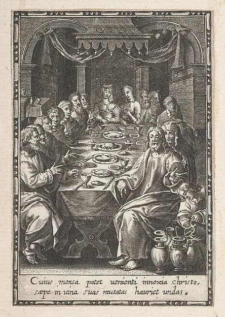 The Marriage at Cana by Anonymous depicting John 2