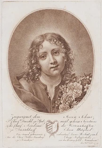 Head of the young Christ by Heinrich Sintzenich depicting John 1