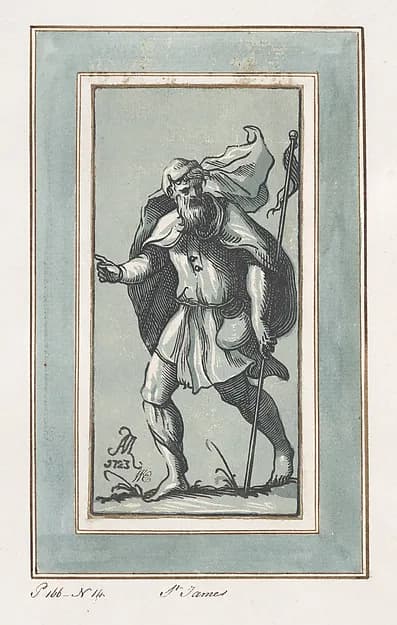 Saint James the Greater by Anton Maria Zanetti the Elder depicting James 1