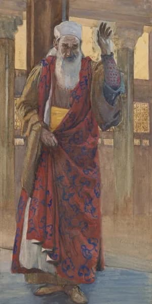 Isaiah by James Tissot depicting Isaiah 6:1