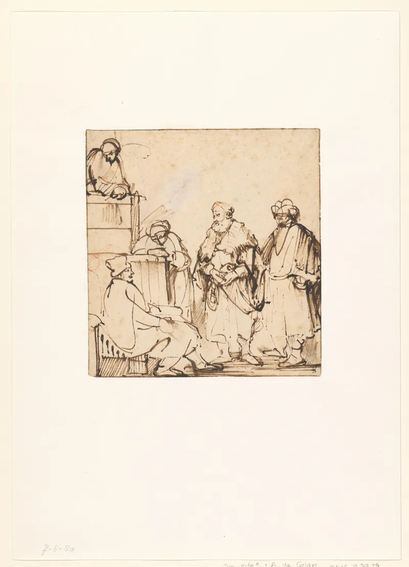 Job and his Friends by Aert de Gelder depicting Job 1