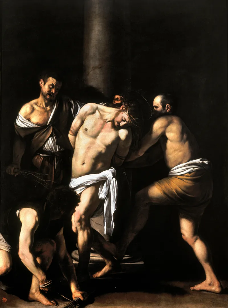 The Flagellation of Christ by Michelangelo Merisi da Caravaggio depicting John 19:1