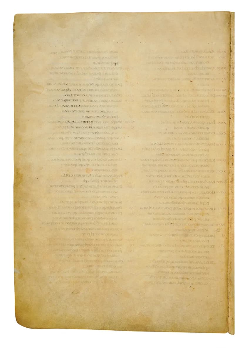 Codex Amiatinus, Genesis 10 (canvas 18) by Master of the Codex Amiatinus (Monkwearmouth-Jarrow scriptorium) depicting Genesis 10