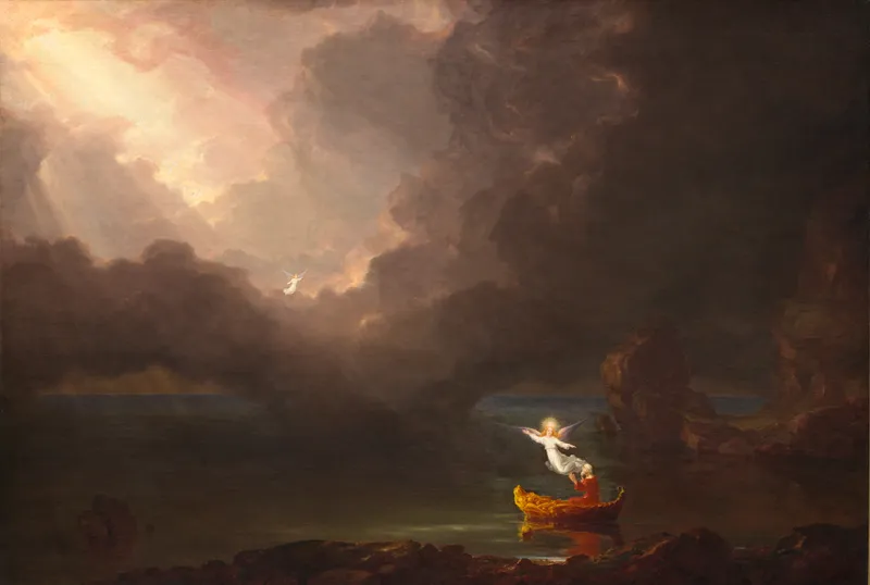 The Voyage of Life — Old Age by Thomas Cole depicting Ecclesiastes 3:1