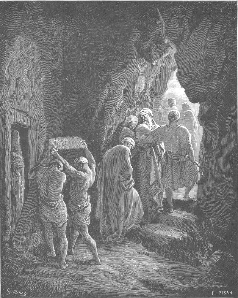 The Burial of Sarah by Gustave Doré depicting Genesis 23:1
