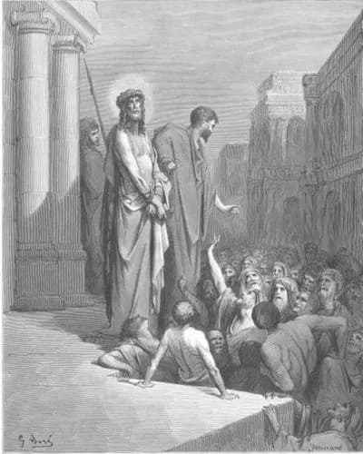 Christ Presented to the People by Gustave Doré depicting John 19:4
