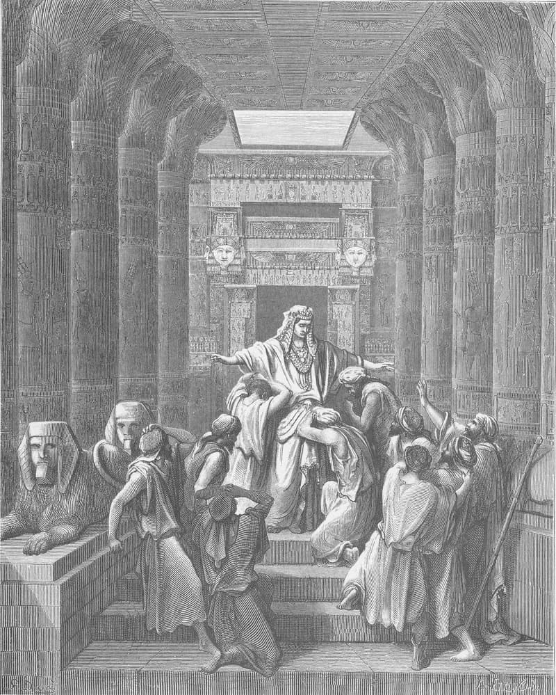 Joseph Reveals Himself to His Brothers by Gustave Doré depicting Genesis 45:1