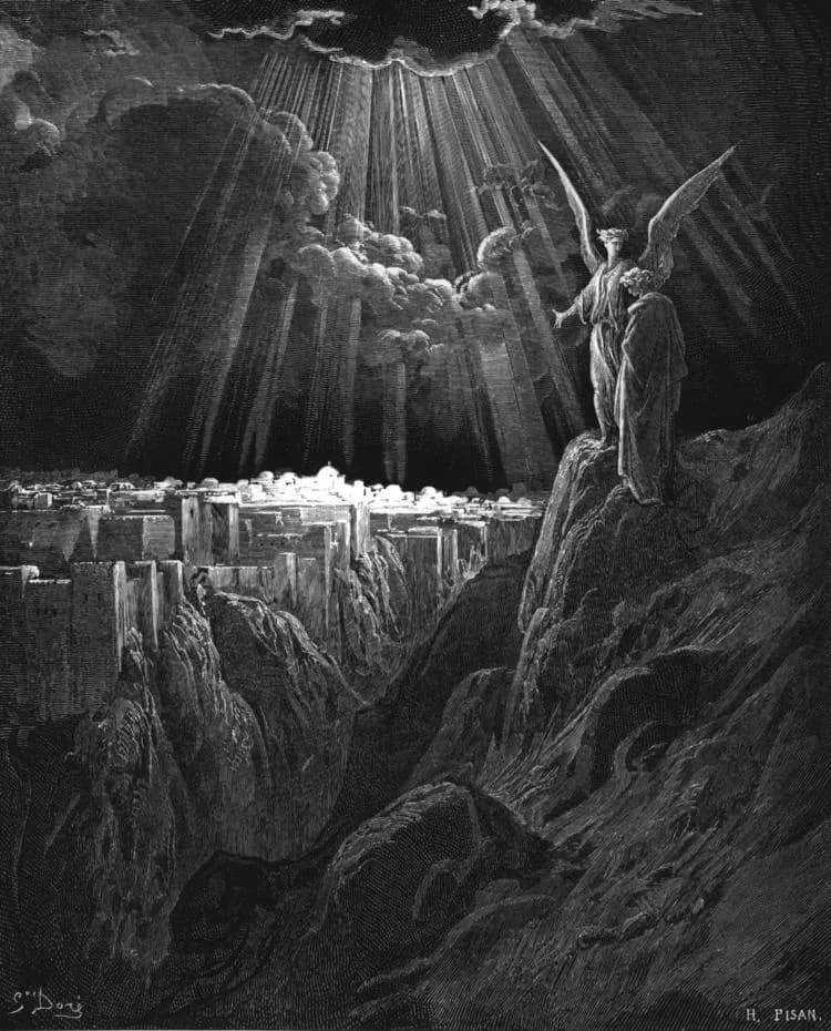 The New Jerusalem by Gustave Doré depicting Revelation 21:1