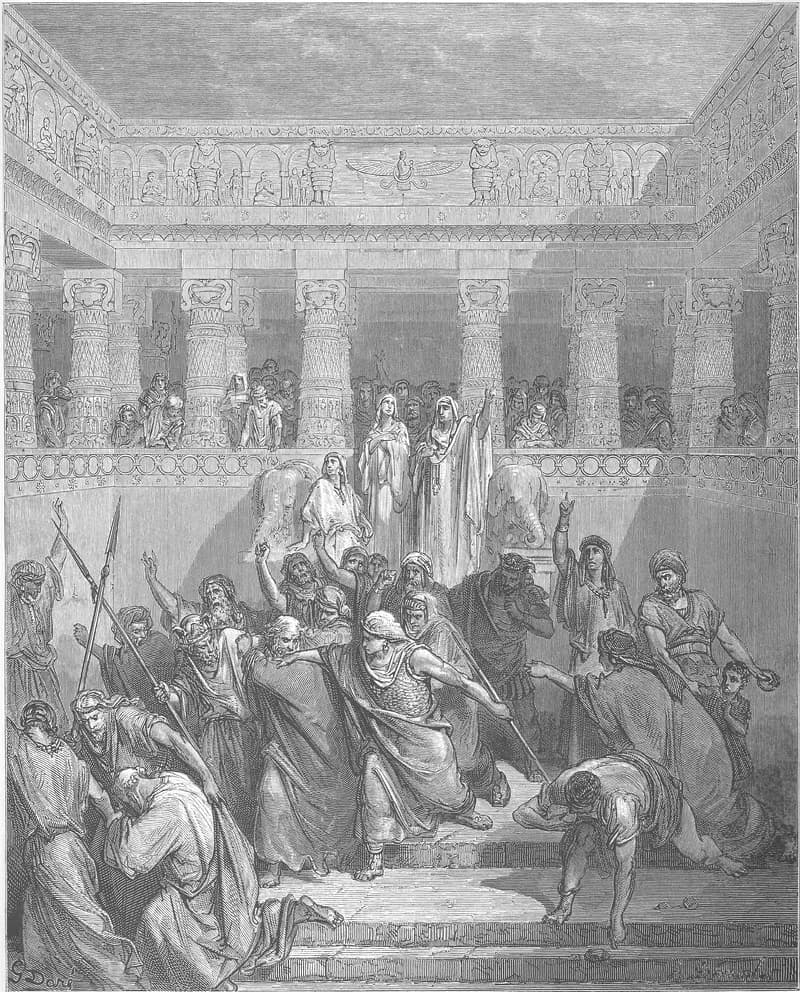 The Justification of Susanna by Gustave Doré depicting Daniel 13:45