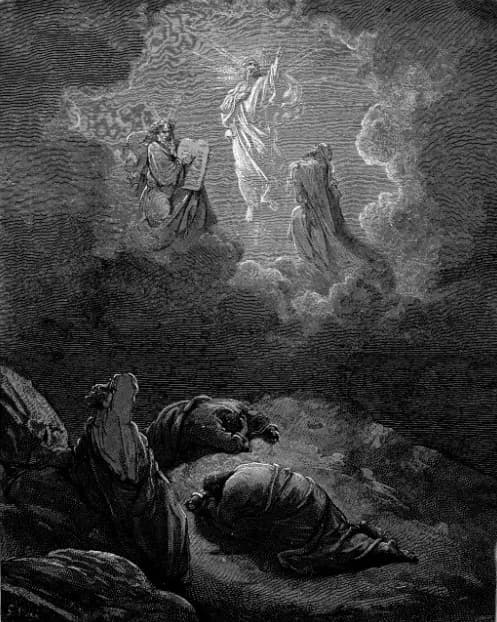 The Transfiguration by Gustave Doré depicting Matthew 17:1