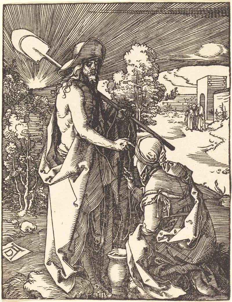 Noli Me Tangere by Albrecht Dürer depicting John 20:11