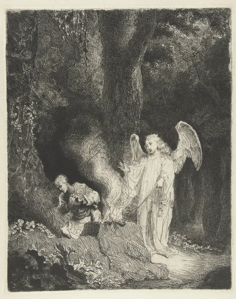 Offer van Gideon by Ferdinand Bol depicting Judges 7