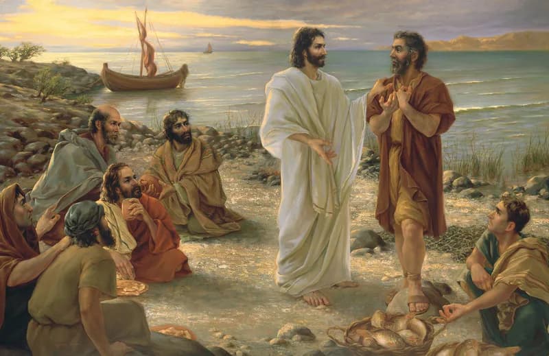 Feed My Sheep by Kamille Corry depicting John 21:15
