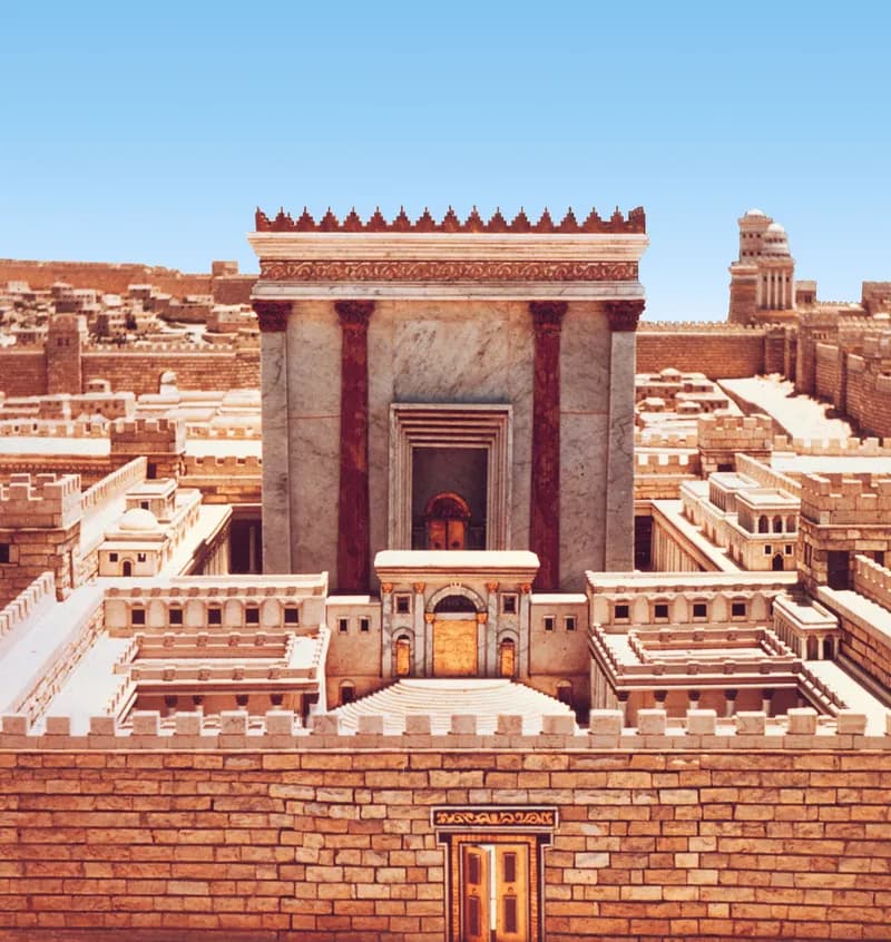 Temple Used Anciently depicting Exodus 25:8
