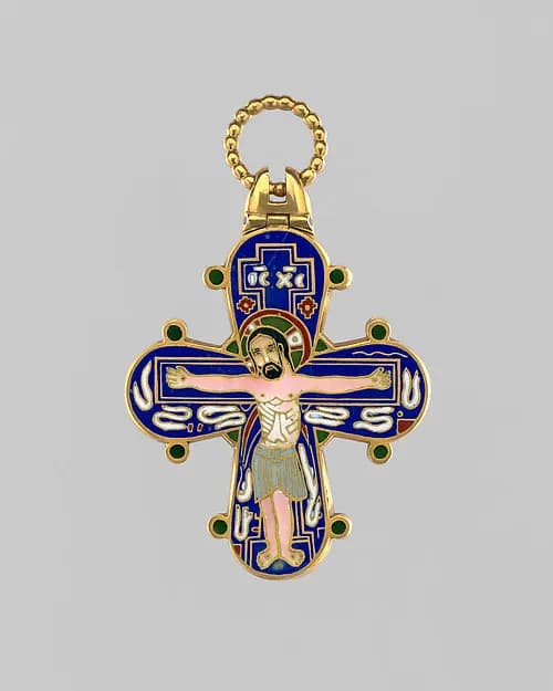The Dagmar Cross (replica) by Anonymous depicting Matthew 27