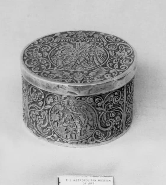 Pyx by Anonymous depicting Matthew 2