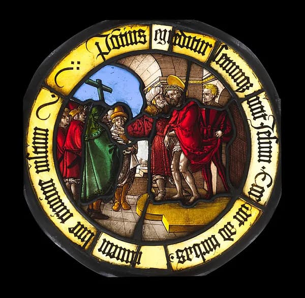 Ecce Homo (one of a pair) by Sebald Beham depicting John 19