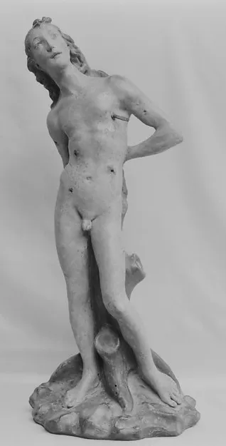Saint Sebastian by Anonymous depicting Romans 8